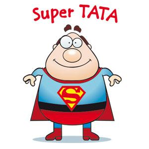 Grafika Super Tata